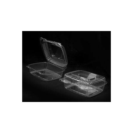 Handi-Foil Handi-Foil 9" Square Deep Plastic Container, PK250 6091D-250